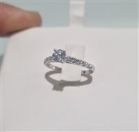 Ring Woman in Gold Diamante ANOR-119-286